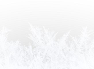 Festive snowflake background with frost and ice crystal texture, winter holiday decorations, transparent snow elements, sparkling shine, cold seasonal environment, and bright edges