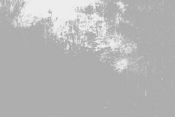 Abstract grey textured surface with white exfoliated space