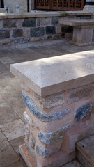 Historic stone structure detail in Tarakli Sakarya