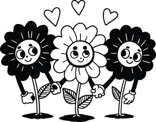 Three-dimensional abstract rendering of colorful geometric shapes and glowing lines against a dark background