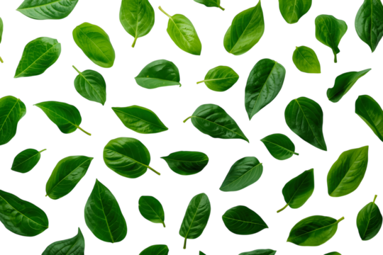 Fresh green basil leaves pattern isolated on black. herbs seamless texture background. ingredient for pesto. flat lay foliage backdrop. (144)