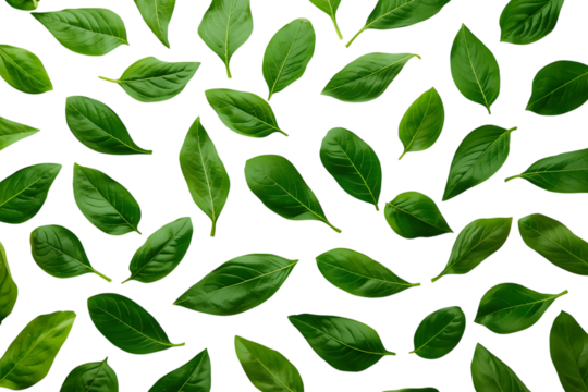 Basil leaves fresh green pattern: culinary herb, isolated texture, aromatic ingredient, vibrant foliage, natural element (144 characters)