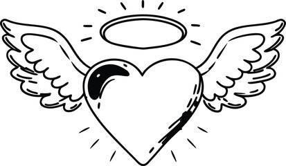 Three-dimensional abstract rendering of colorful geometric shapes and glowing lines against a dark background