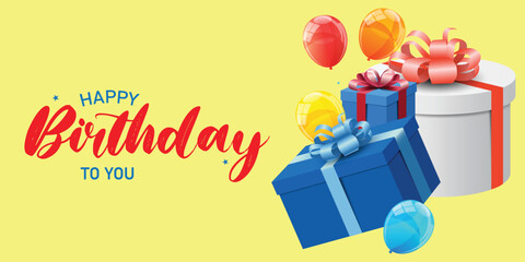 happy birthday to you 4 greeting text art made in a soft look this simple design shows the shape in a clean and easy style for holiday artwork and seasonal use with a soft look