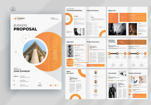 Business Proposal Brochure Template