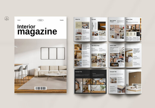 Interior Magazine Template