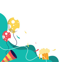 New Year Party Corner