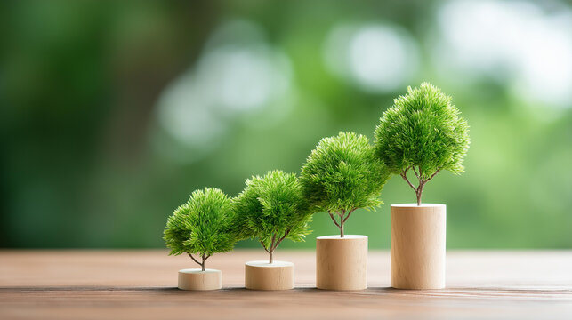 Green energy transition visualization with ascending financial chart, renewable power development, sustainable electricity generation, global energy market dynamics, eco-friendly i