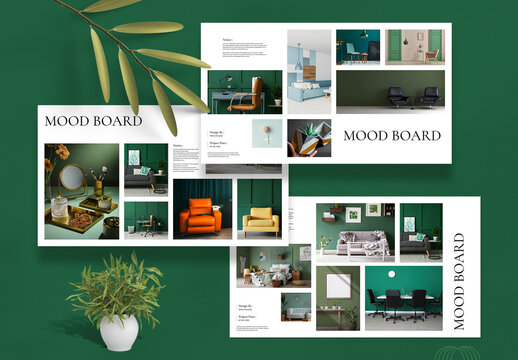 Furniture Mood Board Template