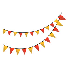 Obraz premium New Year Hanging Decoration