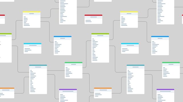 Database schema - background loop