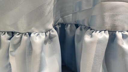 Diagonal stripe pattern, wrinkled fabric, white and sky blue wrinkled fabric, velvet fabric texture, wrinkled velvet fabric, simple fabric texture 2