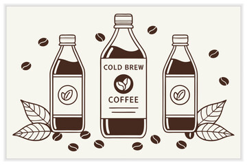 Hand Drawn Coffee Shop Illustration Set Cafe Icons, Barista Elements, Coffee Equipment