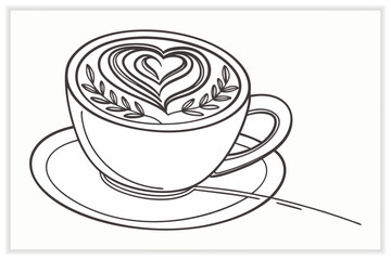 Hand Drawn Coffee Shop Illustration Set Cafe Icons, Barista Elements, Coffee Equipment
