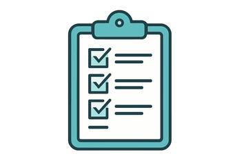 Clipboard with fully checked off to-do list symbolizing task completion