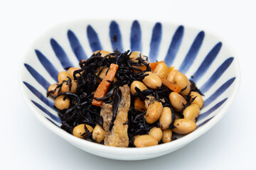 大豆とひじきの煮物