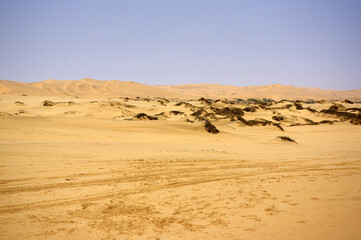 Dunes à Swakopmund, Namibie 