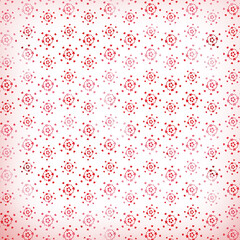 Red Watercolor Hearts &ndash; Valentine&rsquo;s Day Seamless Design