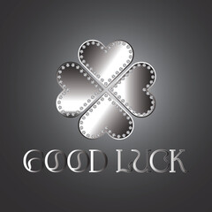 Good luck st Patrick's Day vector ornaments design