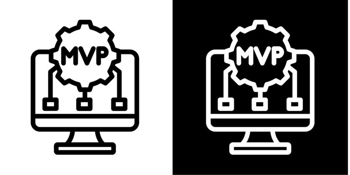 Mvp  Icon Set White Style Collection
