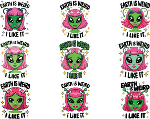 Earth is Weird SVG