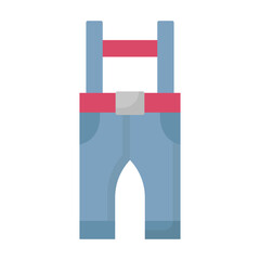 Suspenders Vector icon which can easily modify or edit