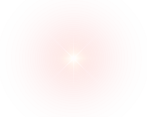Red Glowing Star PNG with Transparent Overlay Effect on transparent background