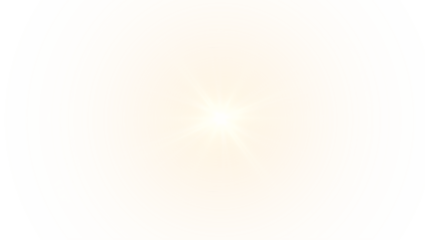 Vibrant PNG Overlay with Sunburst Effect and Yellow Glow on transparent background