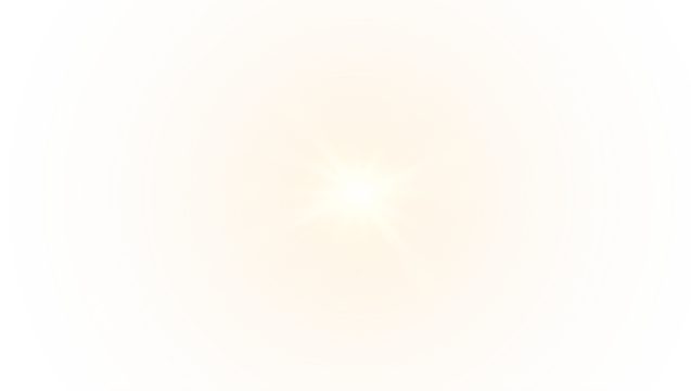 Vibrant PNG Overlay with Sunburst Effect and Yellow Glow on transparent background - Powered by Adobe