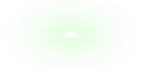 Green Neon PNG Overlay with Vibrant Glow on transparent background