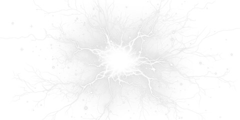 PNG Electric Storm Overlay with Striking Lightning Effect on transparent background