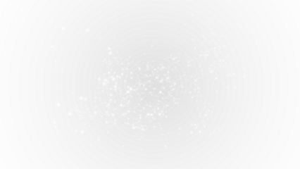 White Sparkle PNG Overlay with Transparent Background