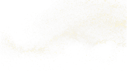 Gold Glitter PNG Overlay with Transparent Background