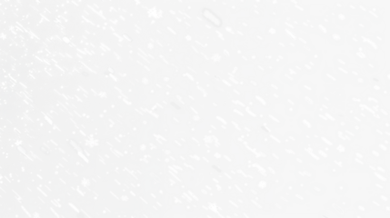 PNG Overlay of White Snowflakes on Transparent Background