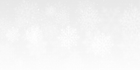 Snowflake PNG Overlay with Transparent Background for Winter Designs