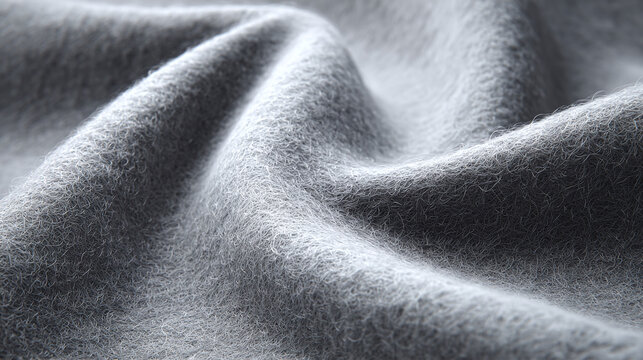 A close-up shot of soft, fluffy fabric with a beautiful texture