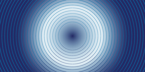 Dark blue abstract vector background with bright and elegant glowing circle lines stacked line circle modern good neutral simple art illustrations