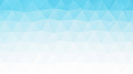 Obraz premium Abstract blue and white polygonal background