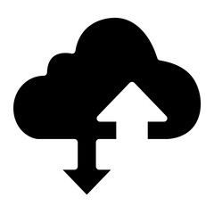 Cloud computing icon