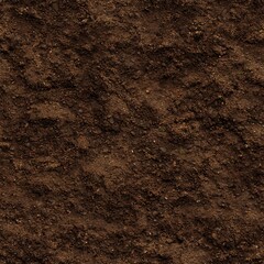 Rich, Dark, Organic Soil Texture Perfect for Gardening and Agriculture Applications