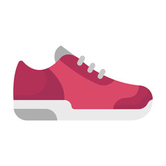 Running Shoe Vector icon which can easily modify or edit