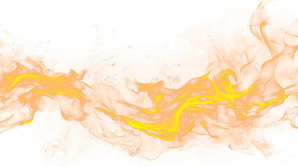 Fire ember particles on a png background. Fire sparks background. Abstract dark sparkling fire particles glowing.