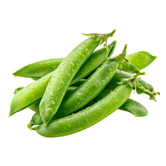 Fresh green peas close-up (3)