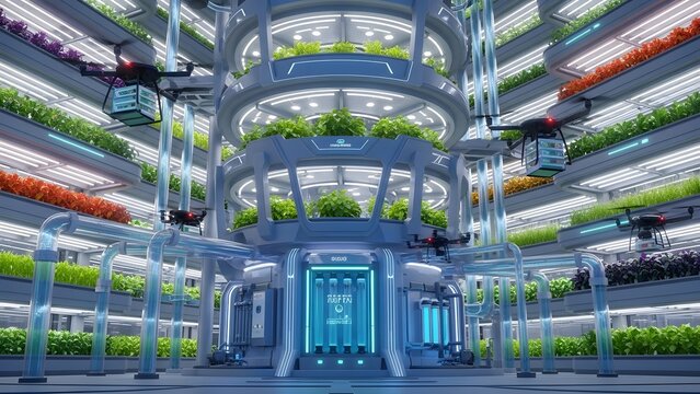 The stunning architecture of an urban subway station, features a beautiful interior with steel supports and a long platform for train transport