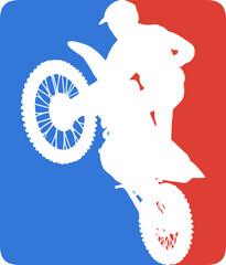 Motocross emblem design © RATOCA