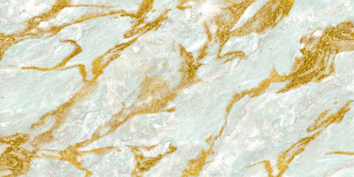 light green marble with gold veins. used for wallpaper marble tiles
