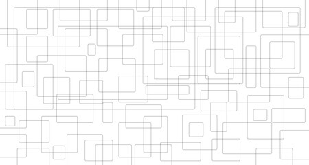 Seamless Overlapping Rounded Rectangles Pattern
