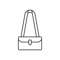 Bag Icon Illustration On Isolated Background.	