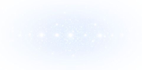 Shimmering dust and sparkle PNG Overlay on transparent background, adding soft festive magic and gentle glowing accents for decorative designs. Effect for creative scenes.