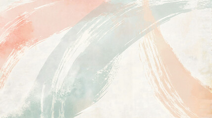 Obraz premium Abstract watercolor background with pastel swirls 